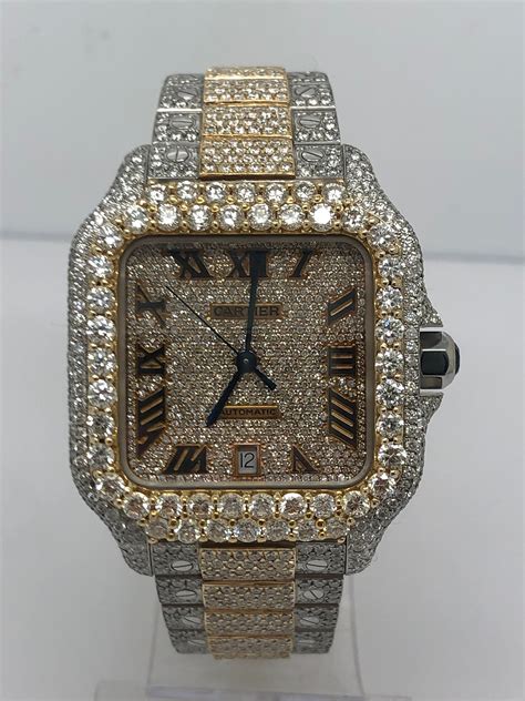 bust down watch replica|expensive iced out watches.